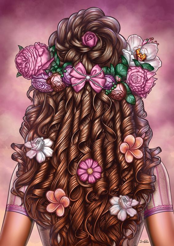 Here Comes the Bride - Flowers in Her Hair